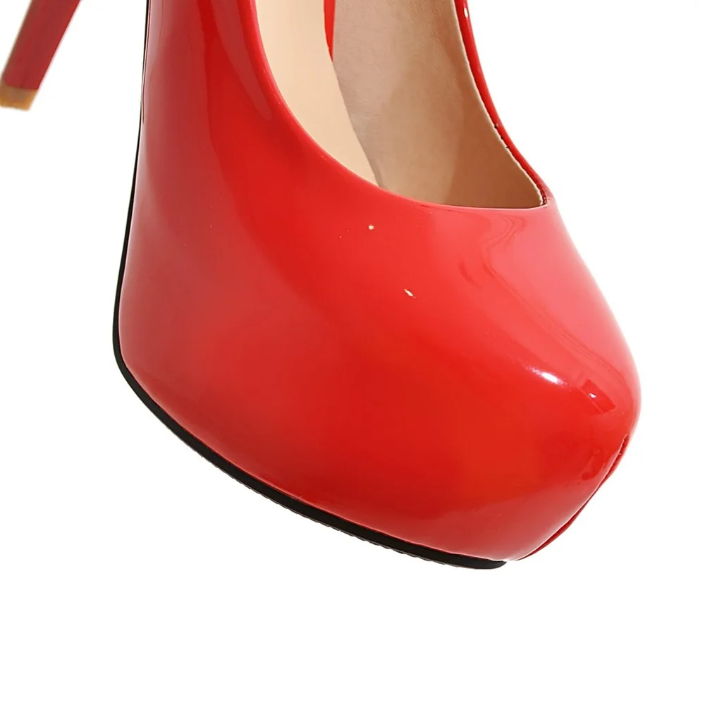 

Smirnova big size 33-45 2018 spring summer fashion sexy round toe women pumps stiletto high heels solid color wedding shoes