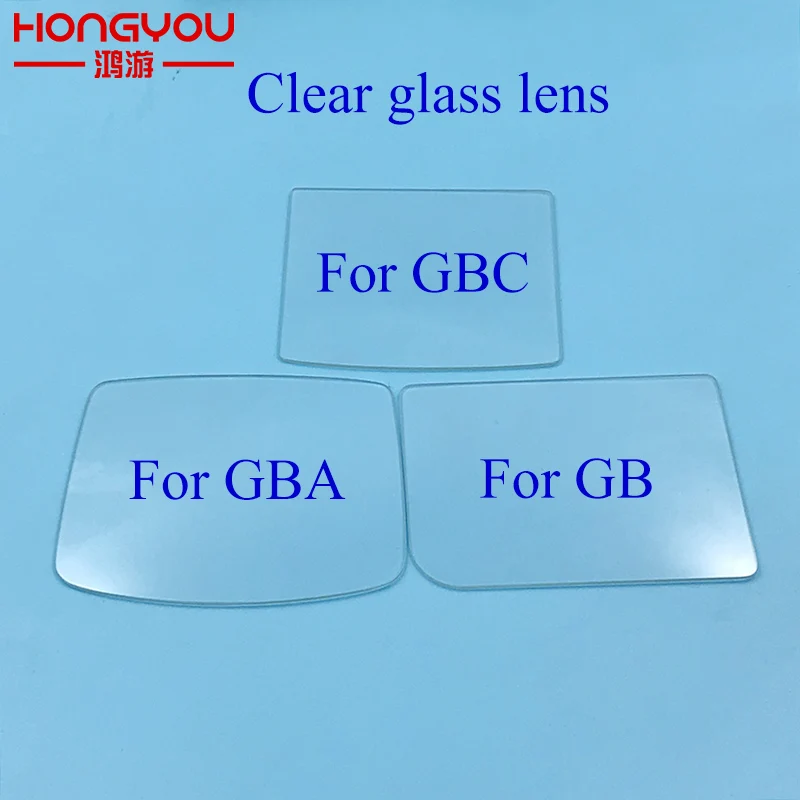 100 шт. для GBA GBC SP прозрачные стеклянные линзы Gameboy DMG экранные Advance Lens Protector |