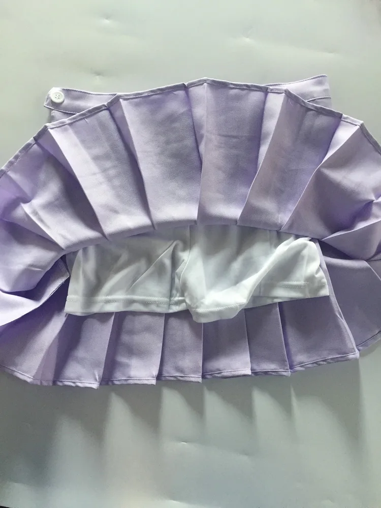 Женская плиссированная юбка Uwback 8 видов цветов трапециевидной формы с высокой