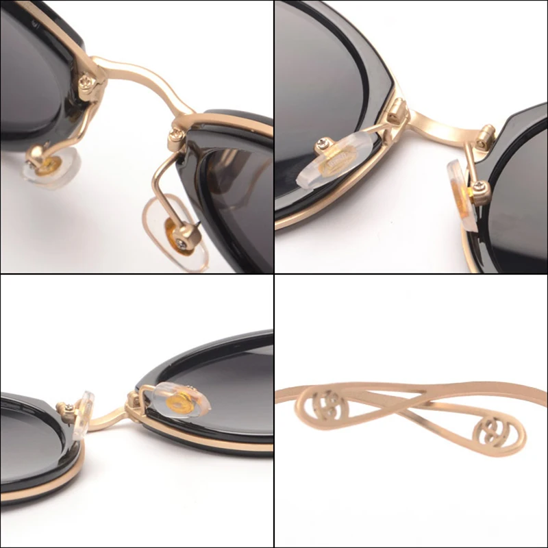 Wholesales New arrival Round Mirror Seampunk sunglasses vintage women sun glasses oculos de sol feminino eyewear|eyewear china|glasses bandglasses