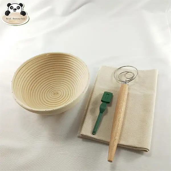 Лучшая корзина для ферментации из ротанга для хлеба, 9 дюймов, ротанговая чаша для хлеба