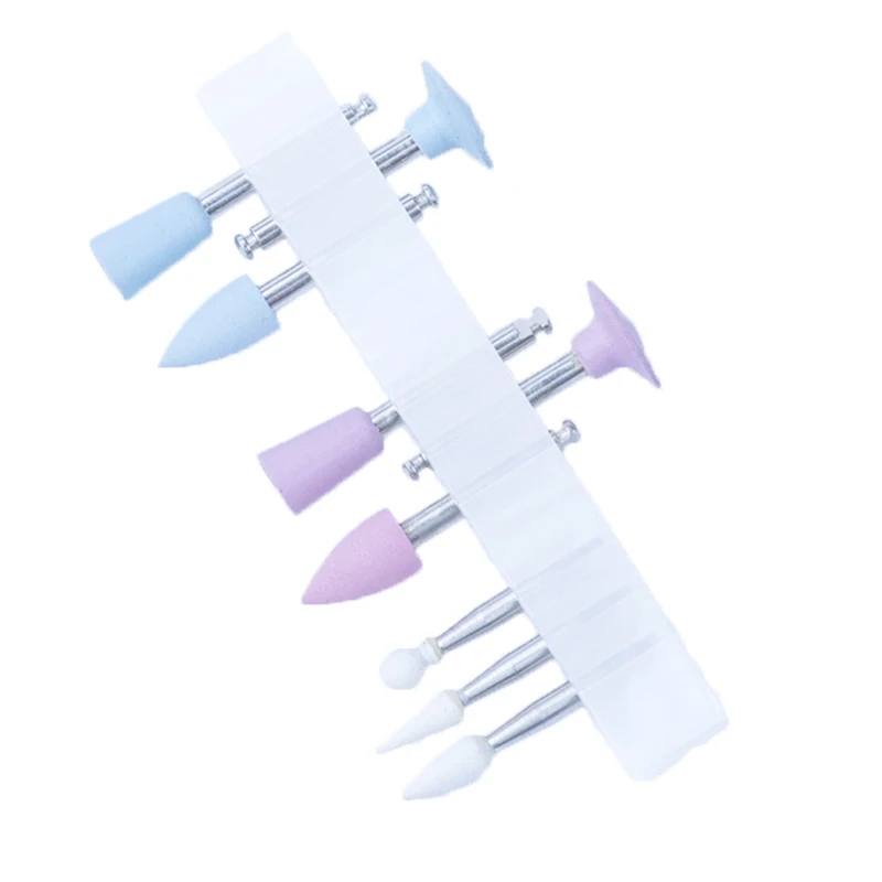 9 шт./кор. Стоматологическая композитная полировка Contra Angle Kit RA0309 средство для гигиены полости рта силиконовые полировочные наборы для низкой насадка для стоматологических инструментов