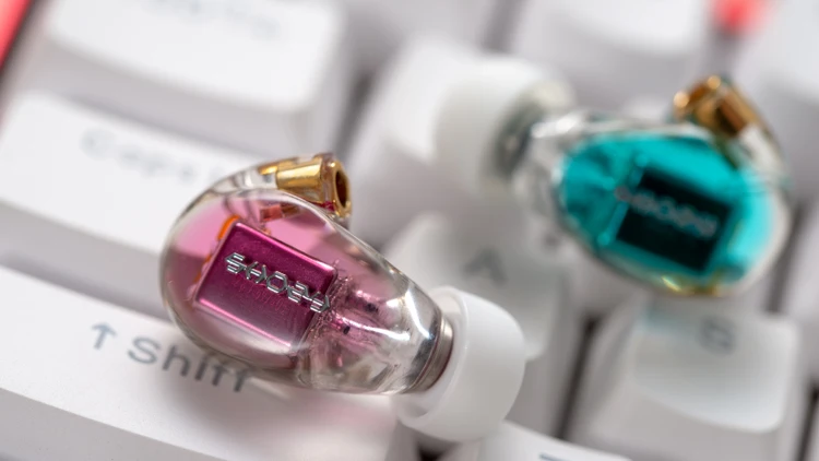 Наушники вкладыши SHOZY NEO CP красно синие 3BA Hi Fi индивидуальный монитор IEMs музыка DJ