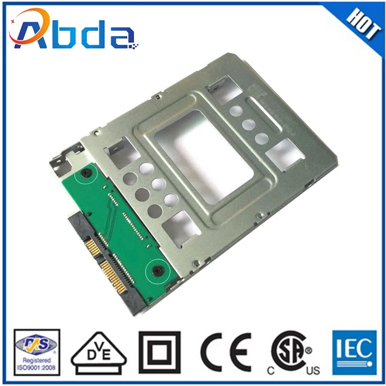 DHL/Fedex бесплатная доставка 654540-001 2 5 дюйма SSD на 3 SATA адаптер лоток конвертер HDD