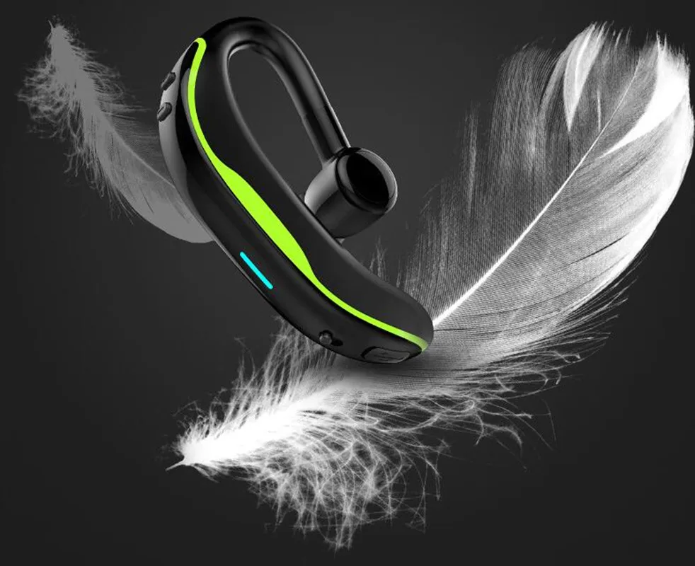 Беспроводные наушники с крючком Bluetooth микрофоном для iphone 7 8 plus x xr xs вождения andriod