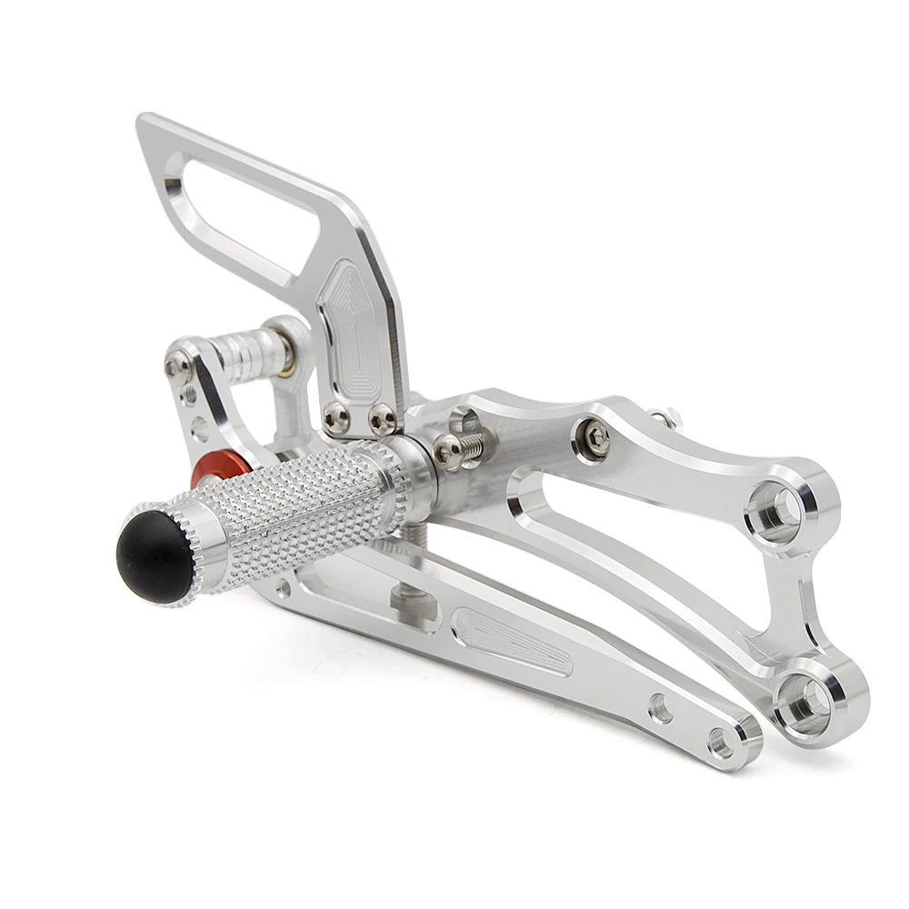 Для Aprilia RS4 125 4T 2011- 2013 CNC Алюминиевые Регулируемые мотоциклетные задние комплекты задний комплект Подножки педаль подставка для ног