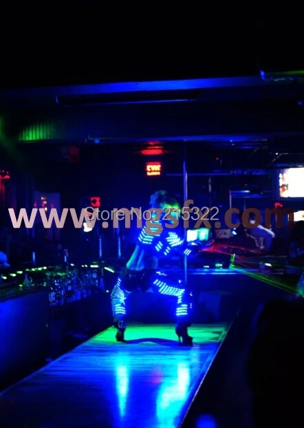 LED танцевальный костюм/LED платье/LED костюмы/LED костюм для женщин | Тематическая