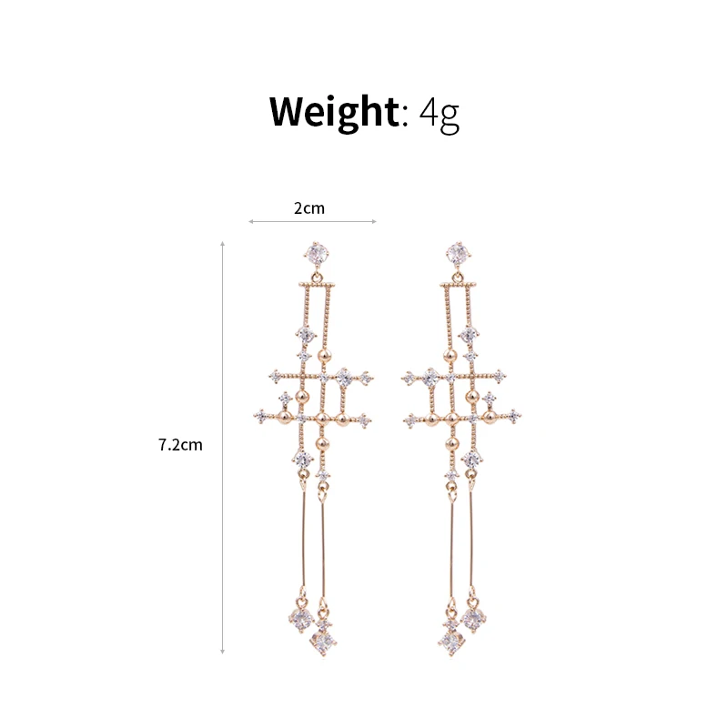 2019 новый корейский геометрической формы полые Роскошные ювелирные изделия из