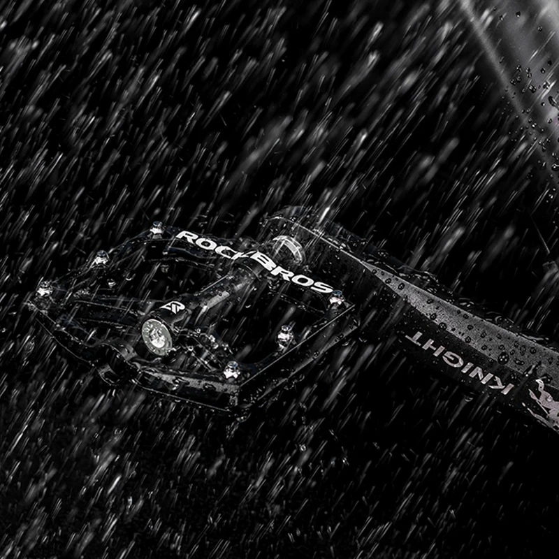 ROCKBROS велосипедные педали герметичный DU подшипник съемные скобы из алюминиевого