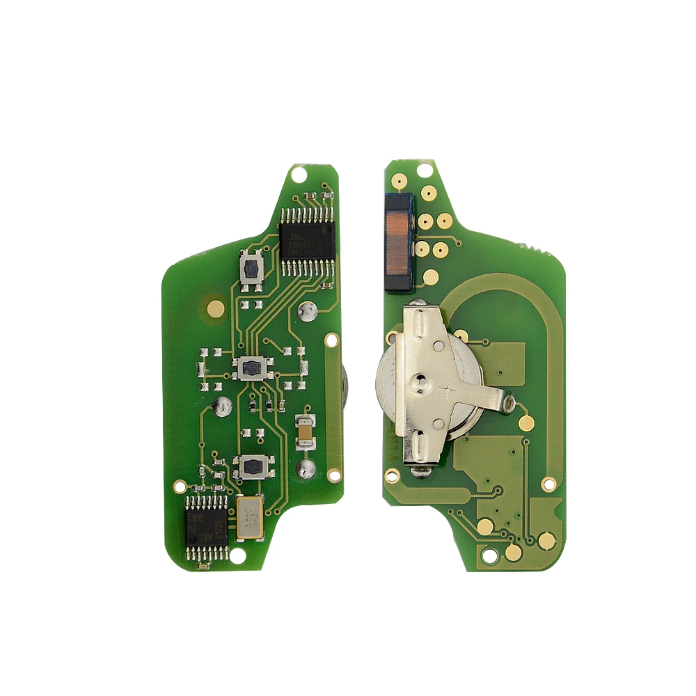 OkeyTech CE0523 VA2/HU83 Blade 433 МГц ID46 PCF7941 чип откидной дистанционный ключ для Peugeot 306 407 Citroen C2