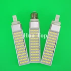 13 Вт E27 G24 G23 светодиодный светильник, лампа-кукуруза, SMD 5050 Точечный светильник, 180 градусов, горизонтальный штекер, светильник, холодный белый