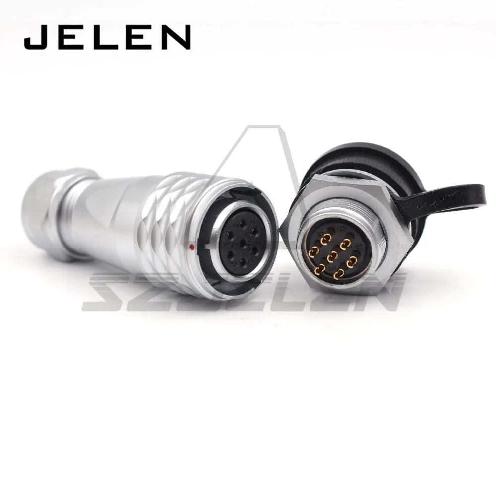 WEIPU SF1611/SF1612 7Pin водонепроницаемый IP68 круглый разъем авиационный 5A Панельные