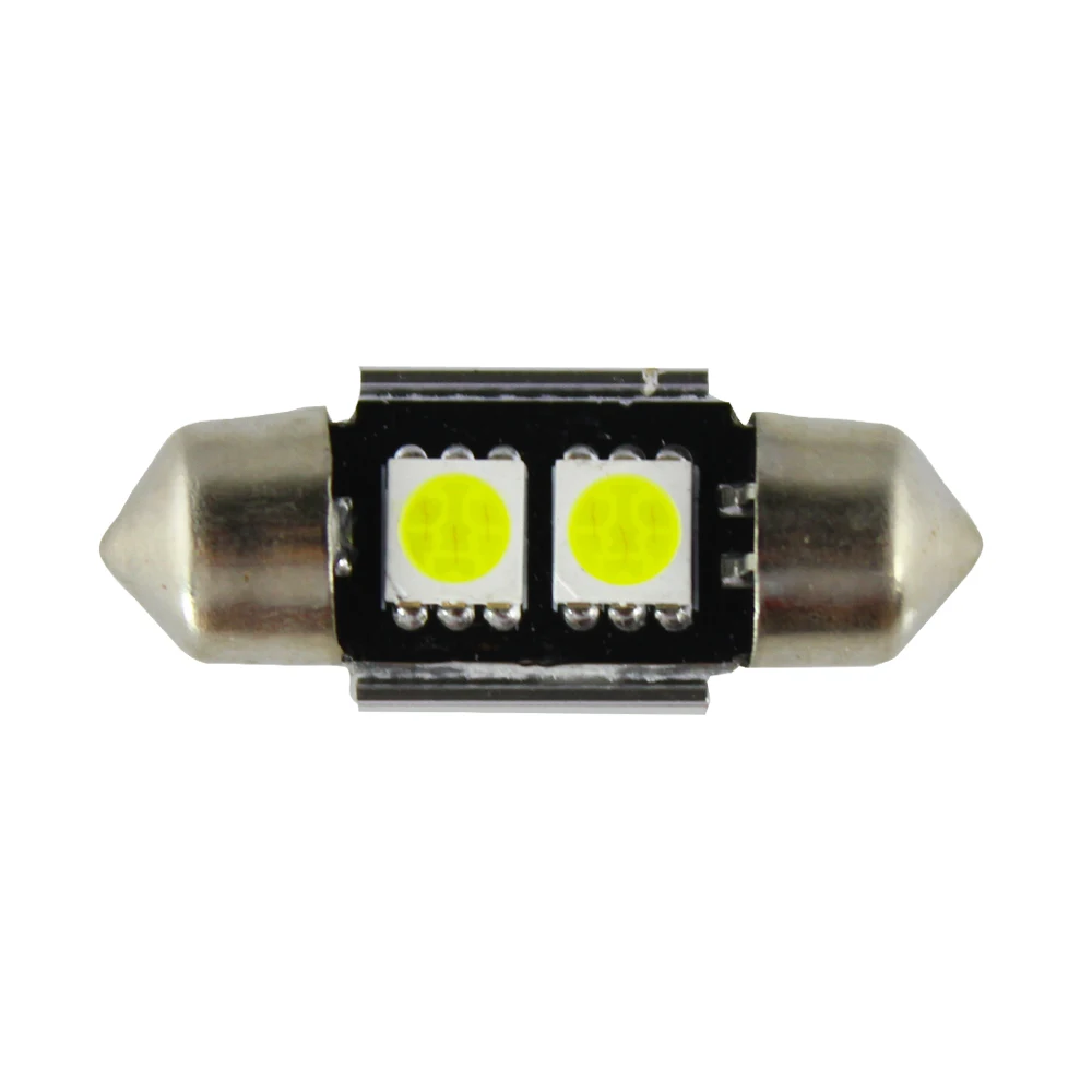 TraceBest 4 шт. 31 мм 2SMD 5050 светодиодный Canbus салона светильник Авто купол с фестонами