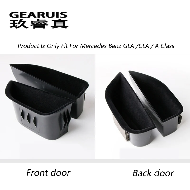 Ящик для хранения дверных ручек автомобиля Органайзер укладки аксессуаров