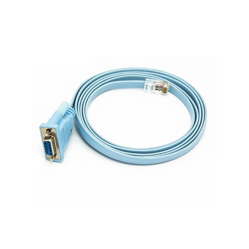 2019 отладочный кабель маршрутизатора RJ45 к RS232 DB9 последовательная консольная