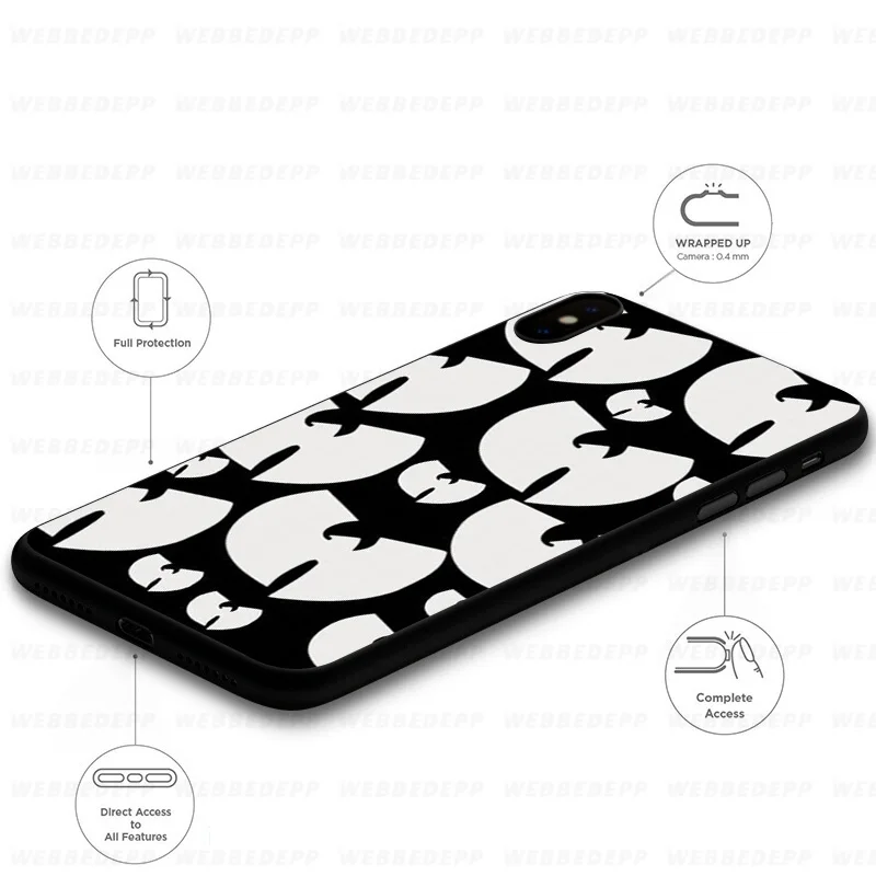 Мягкий чехол WEBBEDEPP Wu Tang Clan для Huawei Mate Honor 20 6A 7A 7C 7X 8 9 9X 10 View Lite Pro 30 |