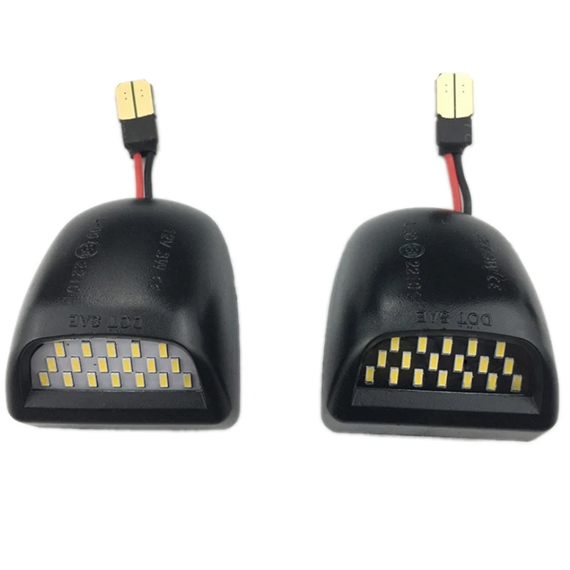 DHBH-18Led Освещение номерного знака корпус Ip68 для 2000-06 Chevy Tahoe Suburban Gmc Yukon черный Внутренний чехол матовый/глянцевый внешний C