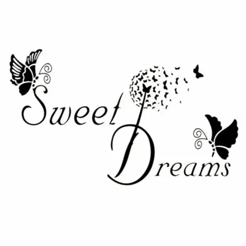Наклейки на стену Сладкая мечта с надписью Good Night | Дом и сад