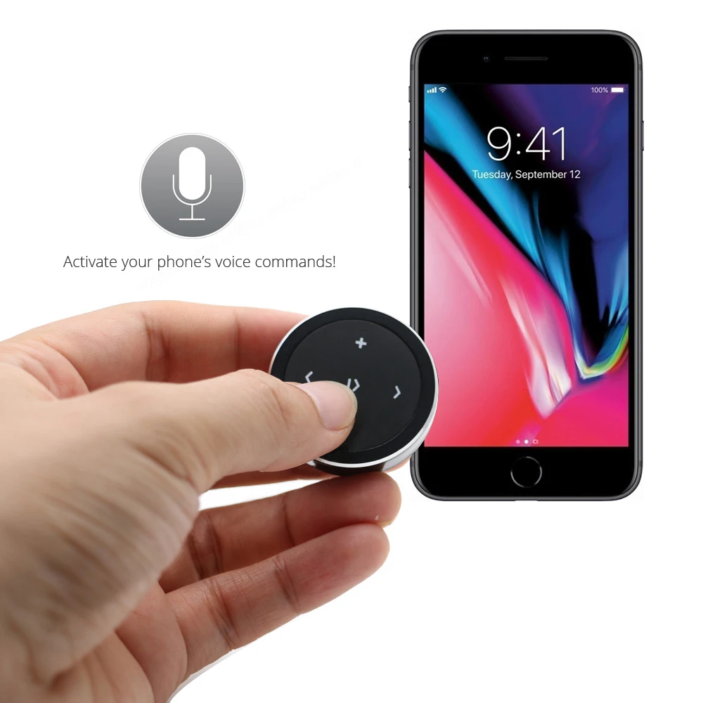SOONHUA беспроводной Bluetooth медиа Кнопка долгий срок службы батареи умный пульт