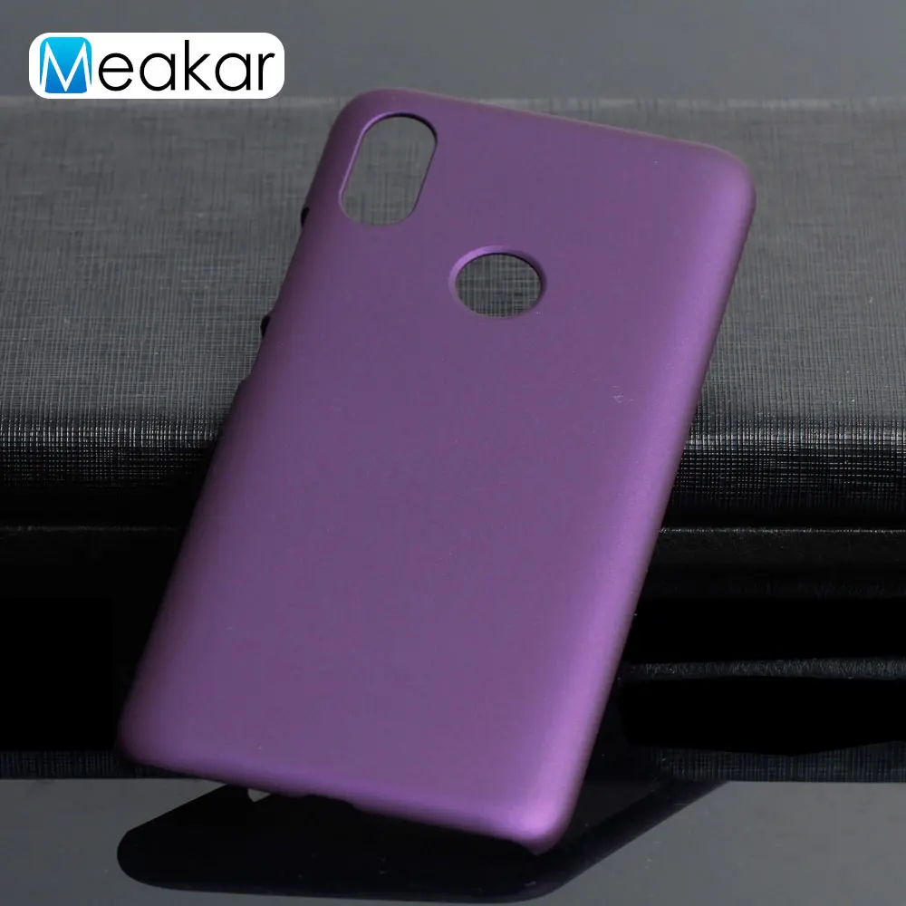 Матовая Пластик Coque 5.99For Xiaomi Redmi S2 чехол для Xiaomi Redmi S2 Y2 RedmiS2 RedmiY2 телефона чехол-лента на заднюю панель - Цвет: Purple