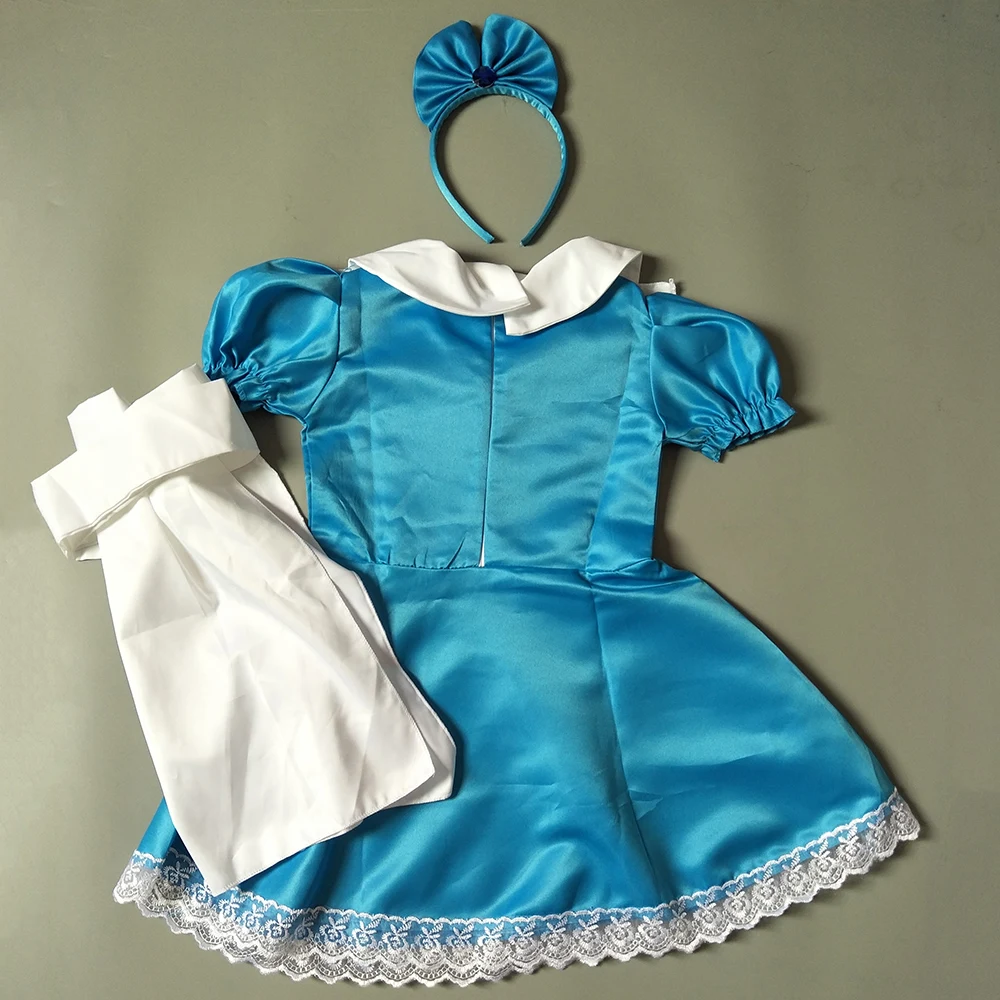 Toddler Halloween Costumes Girl Kids Cartoon Character Alice In Wonderland Baby Party Dress Children Outfits | Детская одежда и