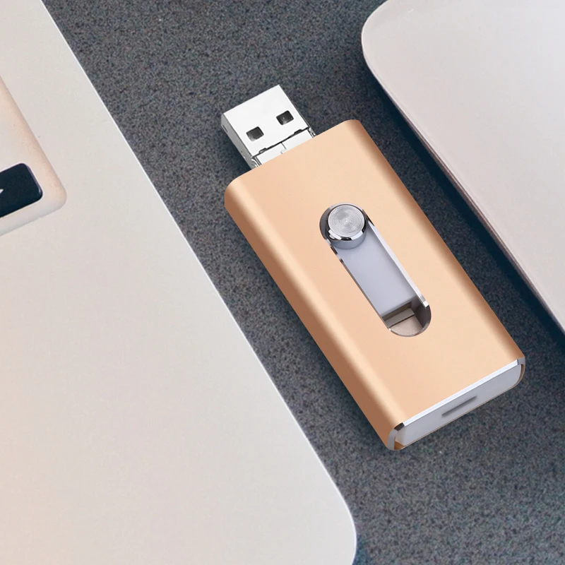 3 в 1 OTG флэш накопитель &quotмолния&quot привод 32 ГБ для iPhone USB 0 Гб 16 128 64 Pendrive iPad Android