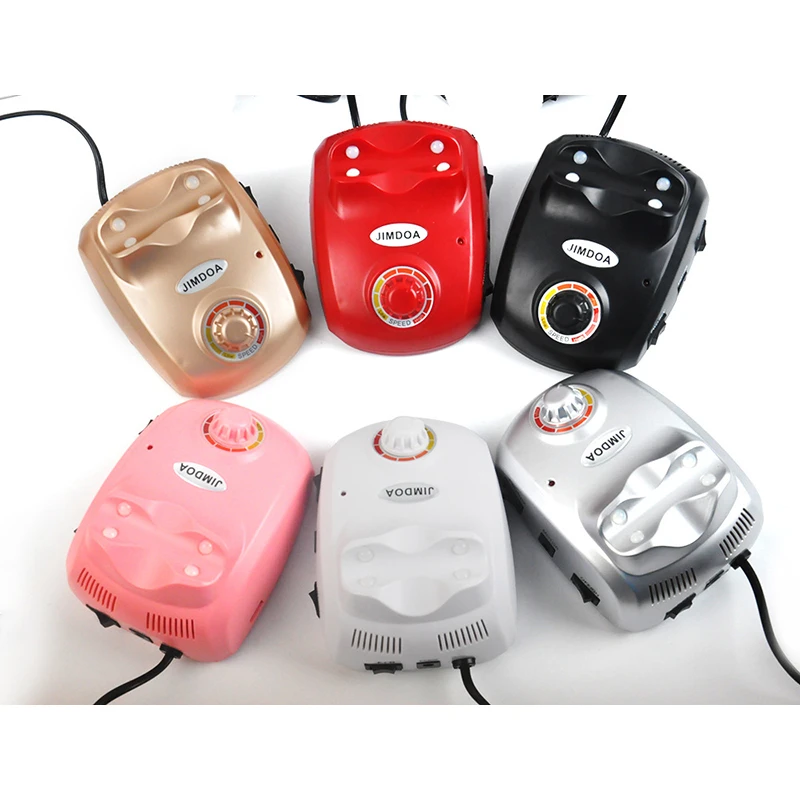 

1set Electric Nail Drill Machine Manicure Pedicure Files Nail Polisher Grinding Glazing Machine For Gel Polish