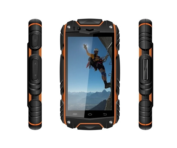 Original Discovery V8 : Waterproof Dustproof Shockproof 4 Inch IPS Android Dual core SIM Cameras Smart Phone GPS WIFI|gps flip phone|gps trainersgps