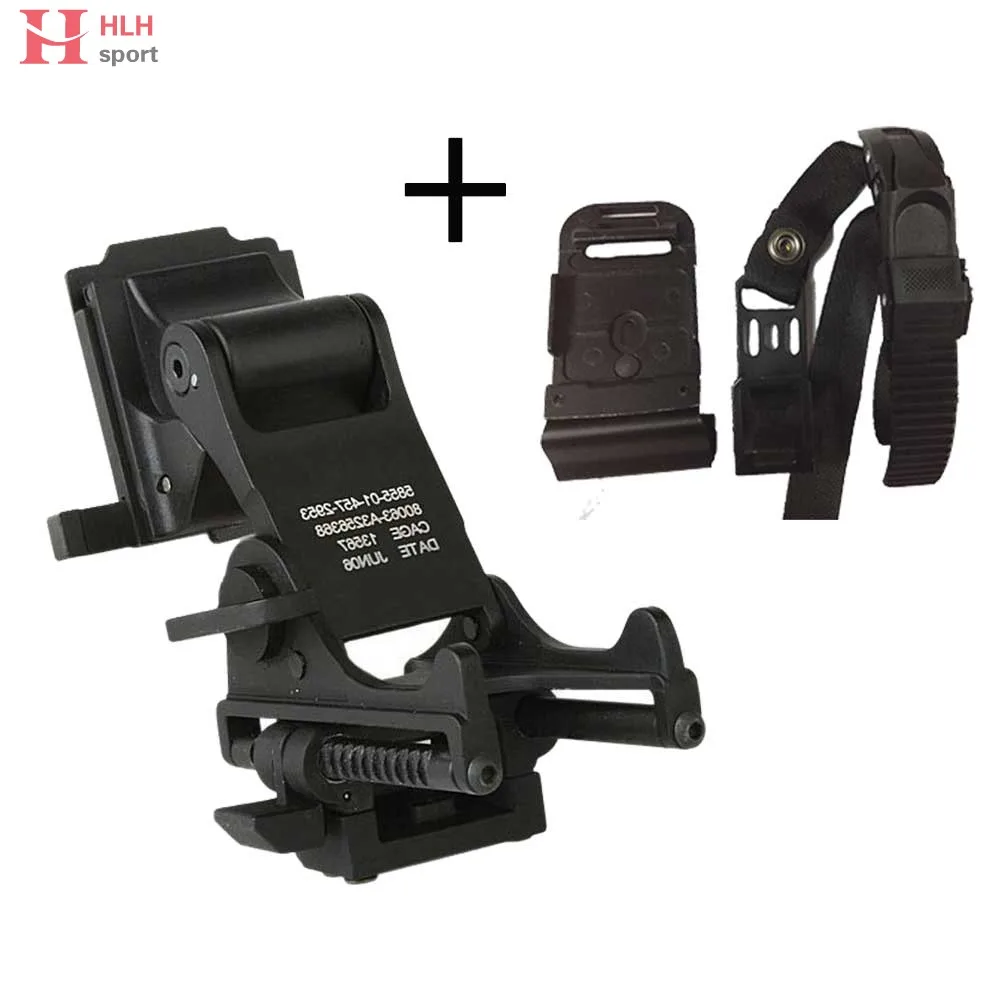 Airsoft Tactical Army Night Vision Goggle For Mich Fast Helmet Mount KIT Rhino NVG PVS14 PVS-7 Accessories | Спорт и развлечения