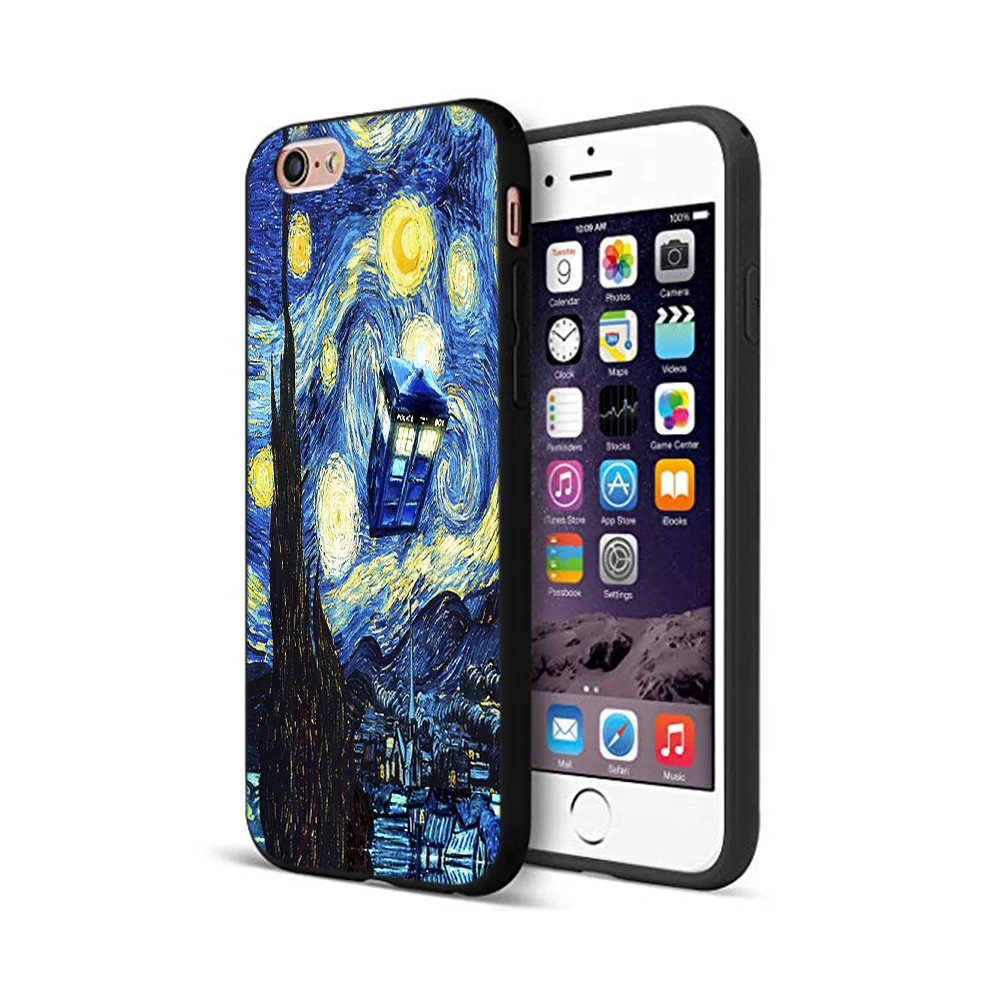Черный чехол из ТПУ для iphone 5 5s se 6 6s 7 8 plus x 10 силиконовый XR XS 11 pro MAX Доктор