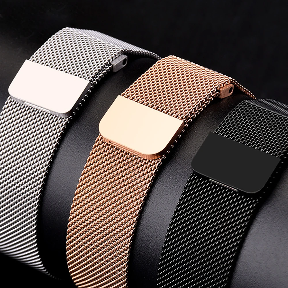 Металлический ремешок для Xiaomi Huami AMAZFIT Bip 20 мм/22 мм на запястье Samsung Gear S3