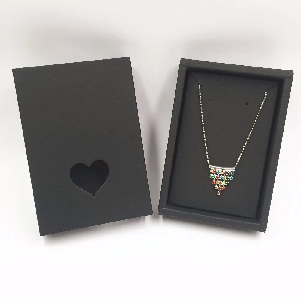 20 комплектов коробка из крафт-бумаги для хранения украшений | Украшения и