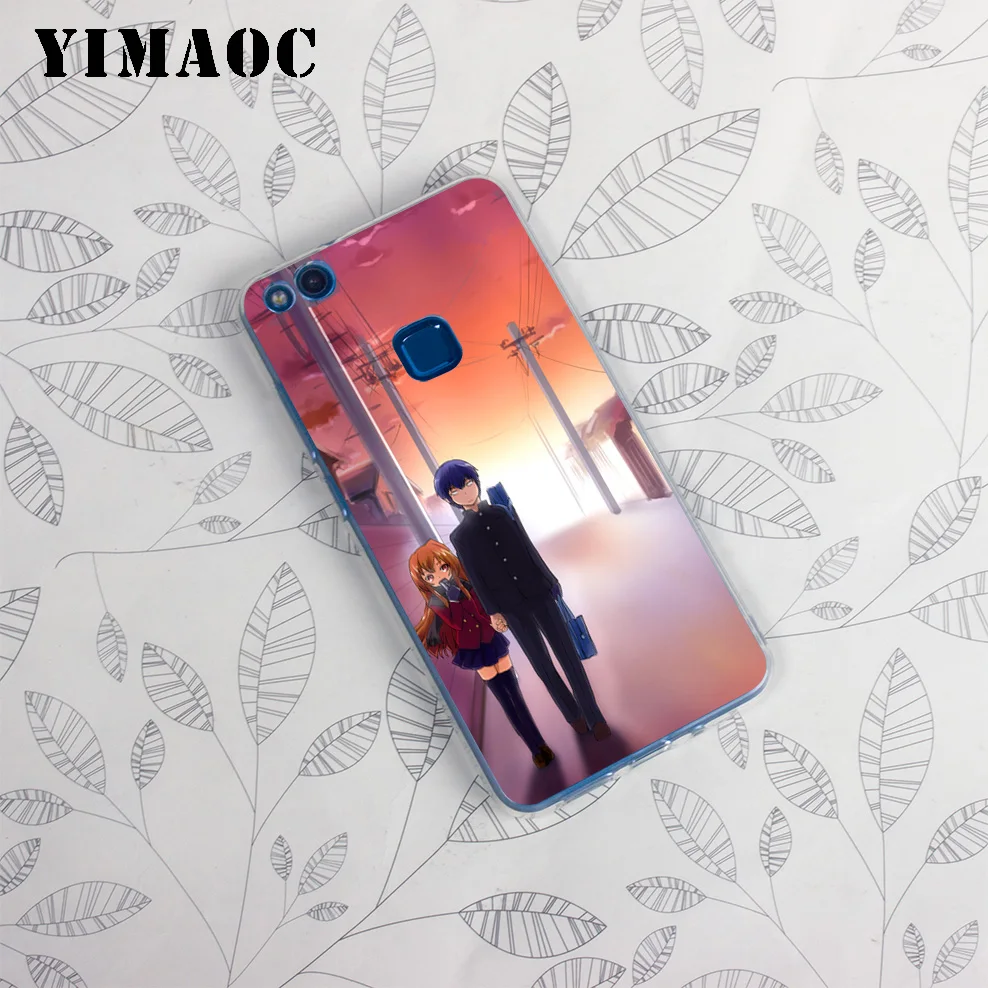 YIMAOC Toradora Anime Soft Case for Huawei Honor 10 9 8X 8C 8 7C 7X 7A Pro 6A Lite Note Nova 3i 3 2i Y6 Y7 Y9 Prime 2018 |