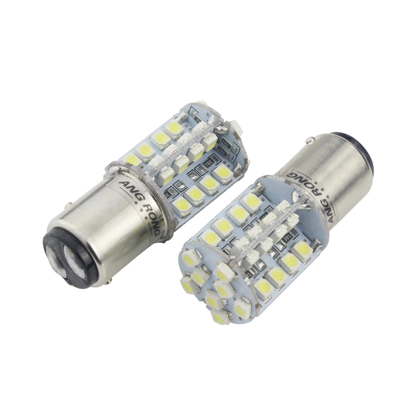 ANGRONG 2x 40SMD светодиодный 566 P21/4W 1122 BAZ15d боковой индикатор заднего стоп светильник |