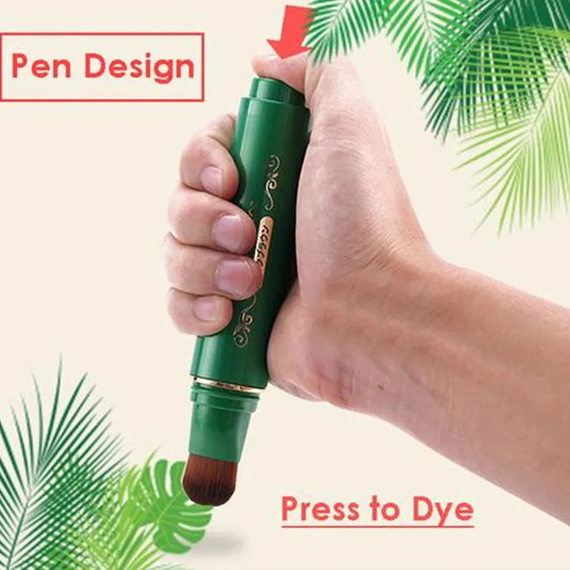 2018 Новая натуральная травяная белая ручка для покрытия волос долговечная черная