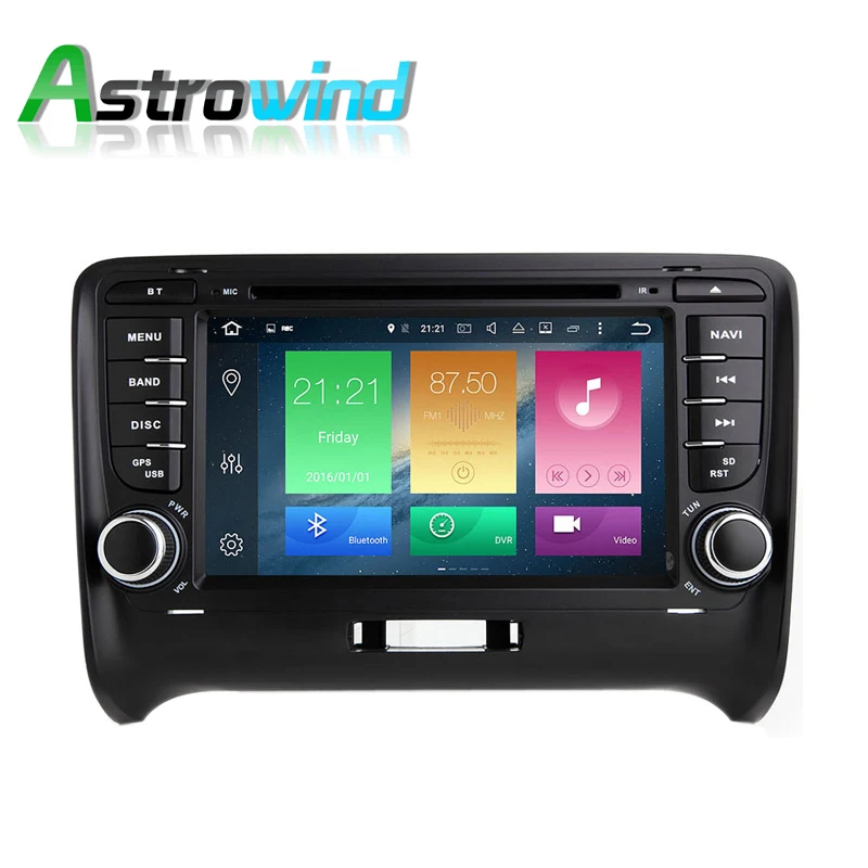Автомобильная навигационная система 4G RAM Android 8 0 GPS DVD плеер Радио Аудио Видео