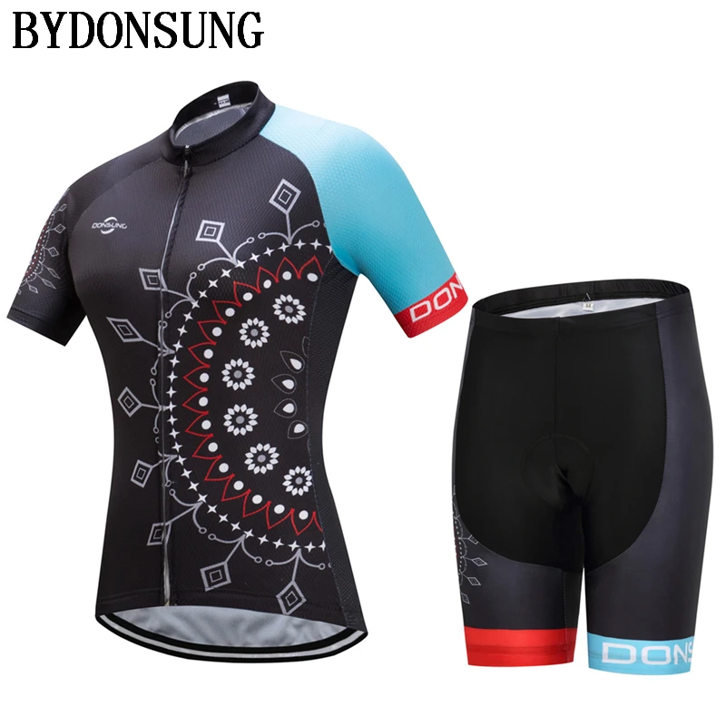 Брендовый комплект для велоспорта Женский одежды одежда велоспорта/дышащая