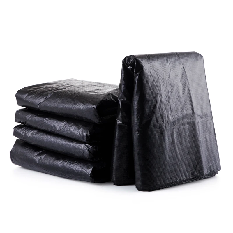 Одноразовые мешки для мусора больших размеров 100*80(80 л) плоские пластиковые