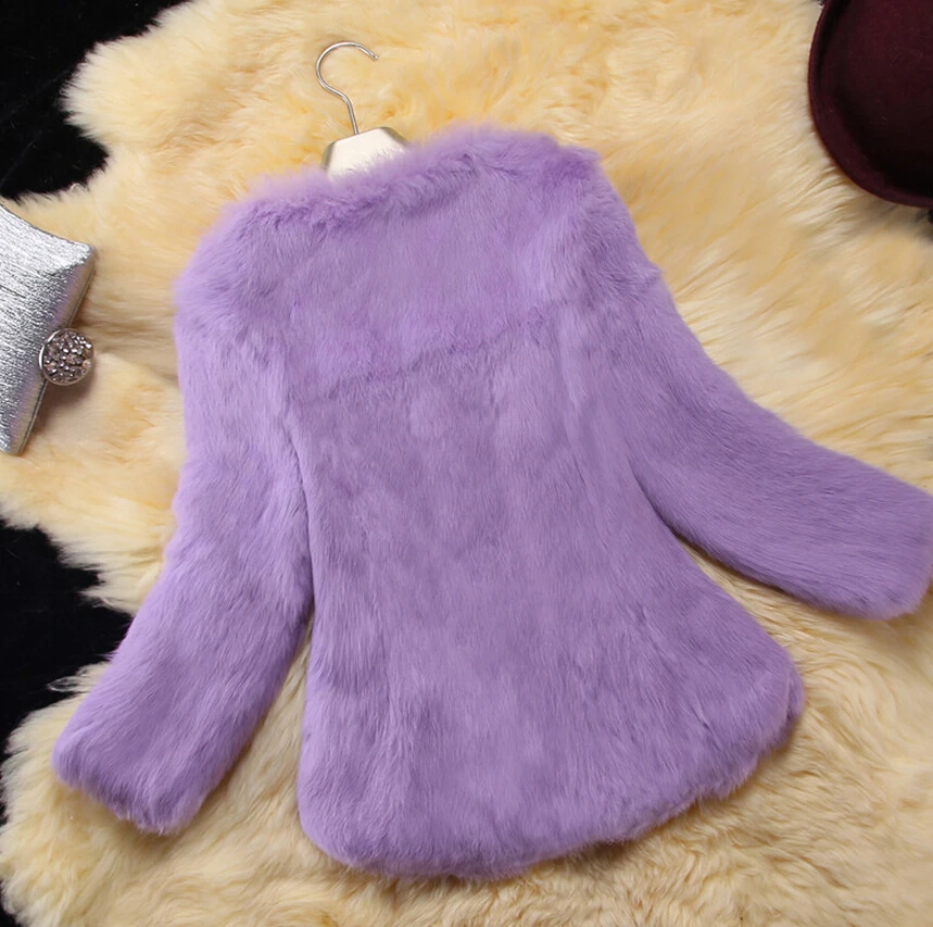Женский жилет из 100% натурального кроличьего меха TFP933|real rabbit fur|real fur jacketgenuine |
