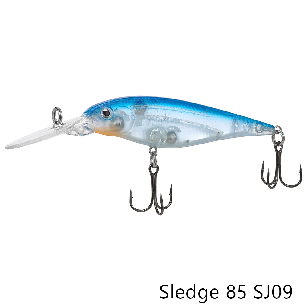 Sledge 85 SJ09 MAKEBASS гольян плавающие бионические рыболовные приманки 3.35in/0,35 oz Luya искусственные жесткие приманки воблеры рыболовные снасти - Цвет: Sledge 85 SJ09