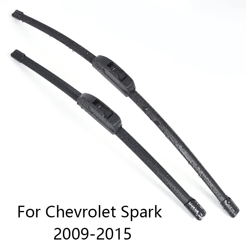 Лезвия очистителей лобового стекла автомобиля для Chevrolet Spark M300 form 2009 2010 2011 2012 2013 2014