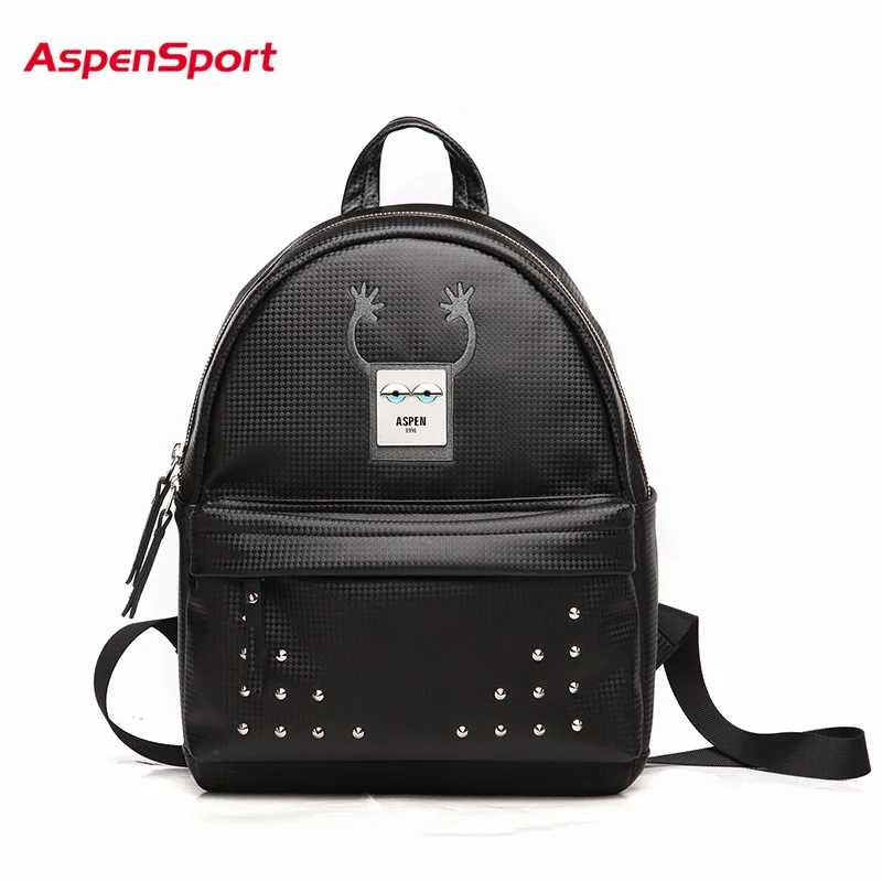 AspAspenSport Новинка 2018 Женская модная дорожная сумка рюкзак для колледжа девочек