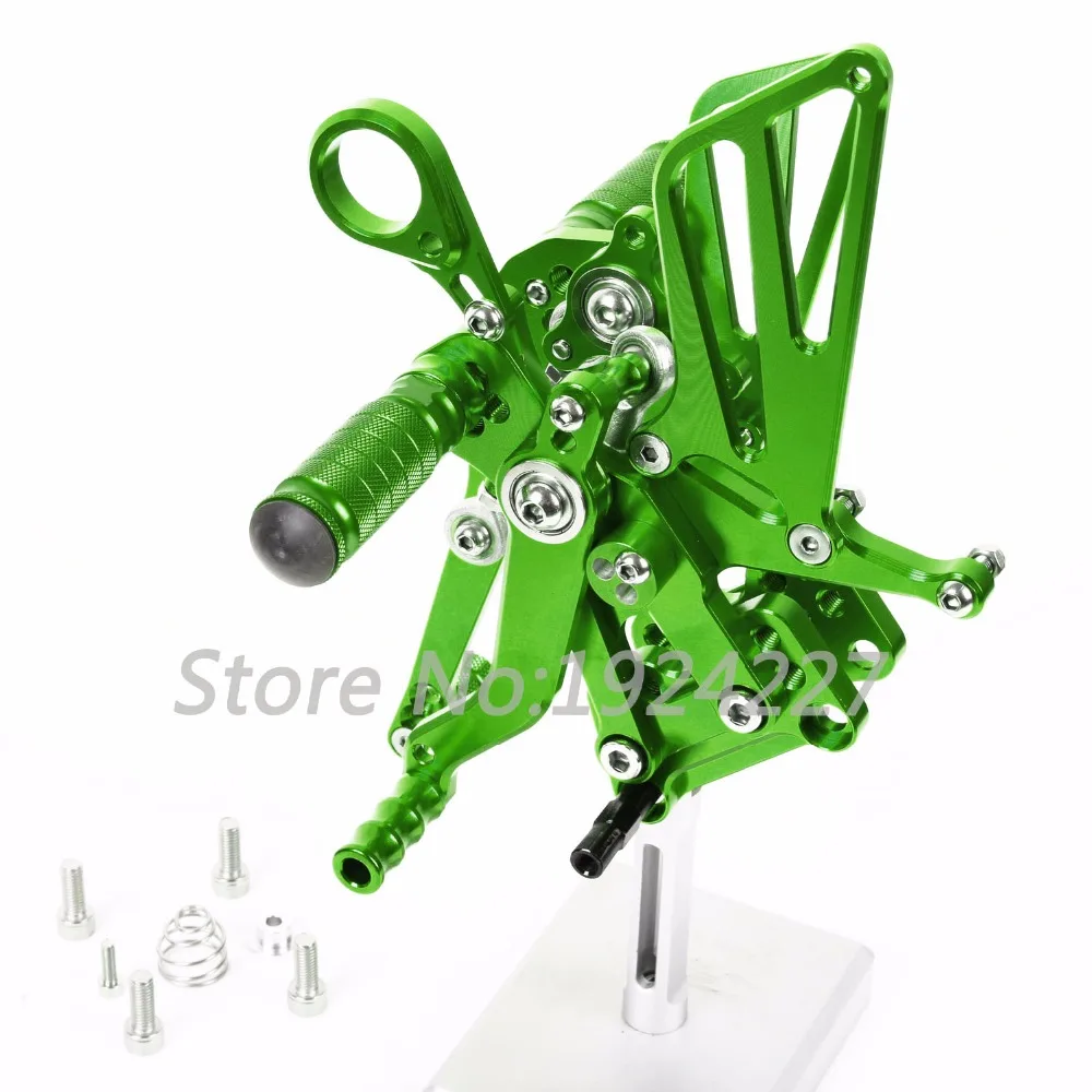 8 видов цветов CNC Rearsets для BMW S1000RR 2012-2014 задний комплект мотоциклетные регулируемые