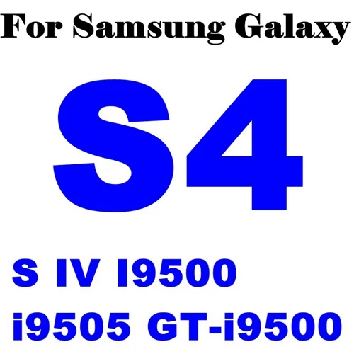 Экран протектор Закаленное Стекло для samsung Galaxy A8 A3 A5 A7 J4 J6 A6 J1 J2 J3 J5 J7 S3 S4 S5 S6 Note 3 4 5 пленка - Цвет: S4