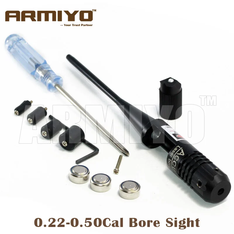 Оптический прицел Armiyo точный Тактический лазерный с красной точкой 0 22-0 50 Cal для
