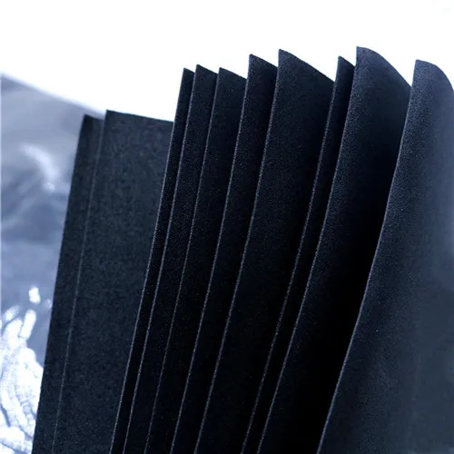 black 10 шт. 50*50 см EVA пенопластовая бумага DIY ручной работы подарки карты декор материалы для скрапбукинга разноцветные цветы вечерние губчатая бумага - Цвет: black