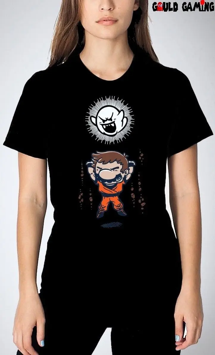 Nintendo Марио дух БЕМБI футболка для взрослых мужские Dragonball Z новый Бесплатная
