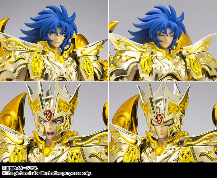 Аниме "Святого сея: душа золота" Оригинальный BANDAI Tamashii нация святая Ткань Миф