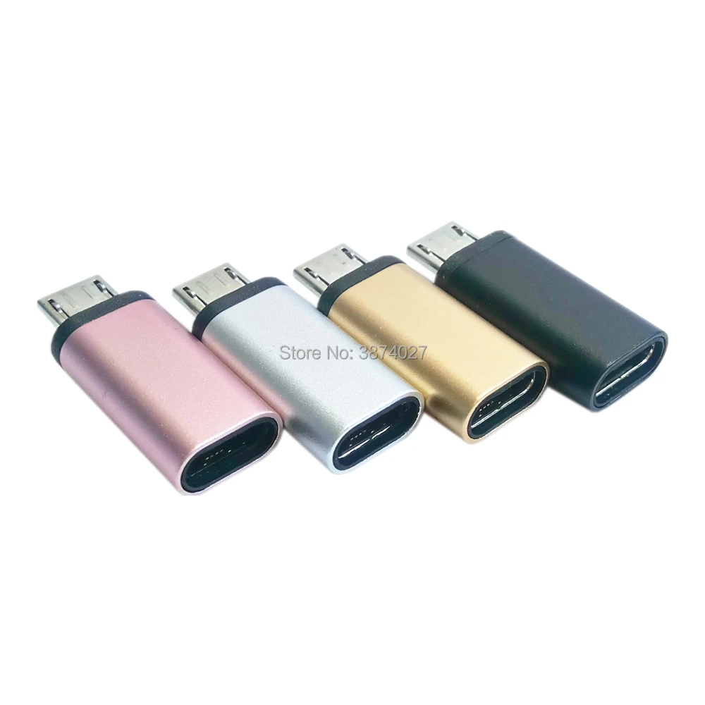 Корпус из алюминиевого сплава 2017 usb type-c мама-micro папа адаптер usb-c Зарядка телефона