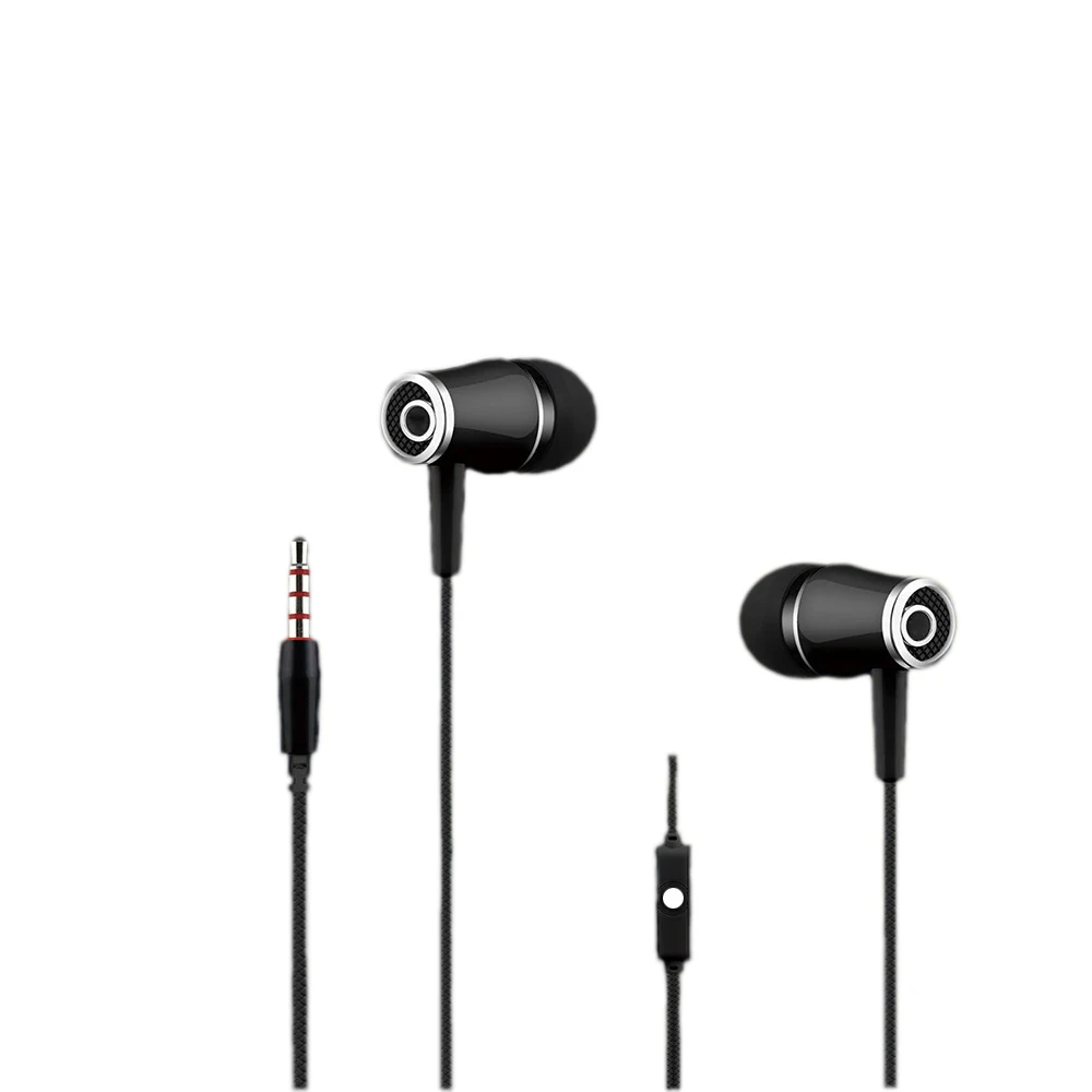 10 предметов/Лот размер с K68 In Ear Наушники Проводная гарнитура Управление 3 5 мм